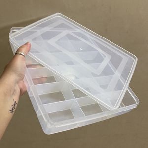 TRANSPARENT COMPARTMENT BOX