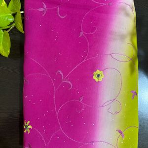 Magenta Saree