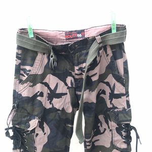 Army Print Cargo Pant Unisex