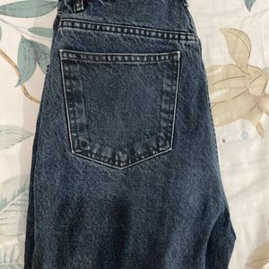 Zara High Waisted Mom Jeans