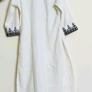 Womens White Kurta