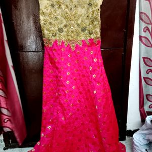 Beautiful Party Dress With Dupatta