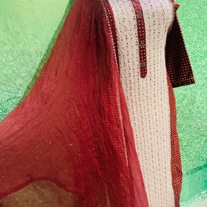 2 Pece Kurta Dupatta