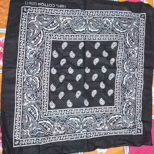 Black Pure Cotton Designs Cloth