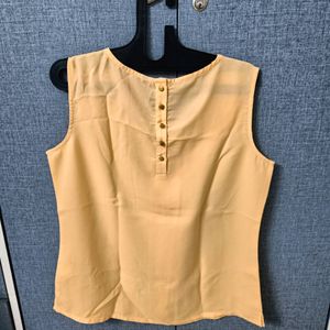 BRANDED SLEEVELESS Top(CHEROKEE)