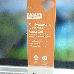 1% Hyaluronic Sunscreen Aqua Gel