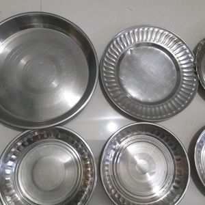 dish steel combo plate