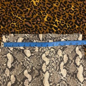 H&M Animal Print Straight pants