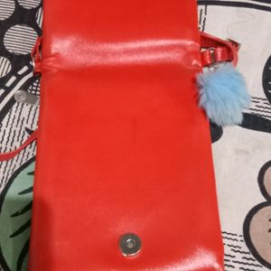 Red Sling Bag