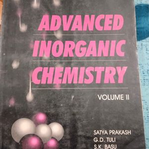 ADVANCED INORGANIC CHEMISTRY