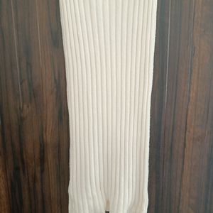 KOREAN WHITE BODYCON DRESS