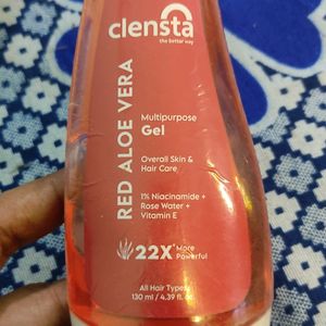 Clensta Red Aloevera Gel