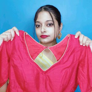 Women's Red Blouse