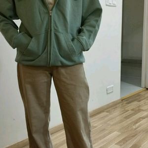 H&M Asian Fit Green Jacket, oversizedM