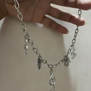 Multi Pendant Y2k Necklace