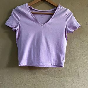 Price Drop 📢Wild Fable Lavender Crop Top 🎀