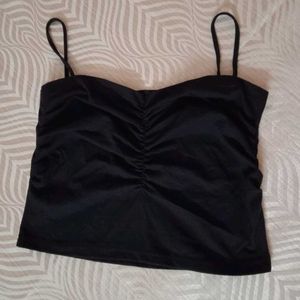 Black cami top