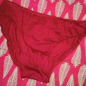 💋5 Time Use Red 🍒 Panty/Brief  I 100cm