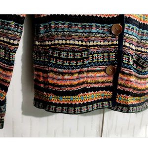 Soft Woolen Cardigan Sweater For women's