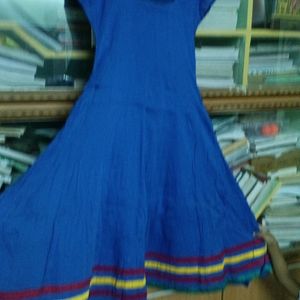 Blue Anarkali Kurta