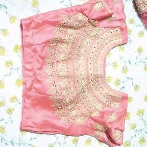 Light Pink Bridal lehenga