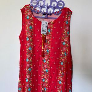 SRISHTIFloral Print A-Line Kurta