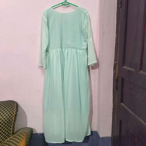 Chicken Kari Georgette Kurta Set