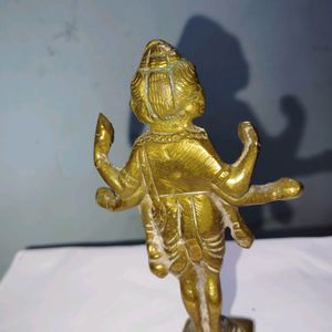 Brass Brahma Idol