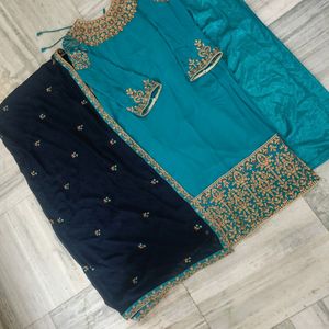 Georgette Suit With Dupatta