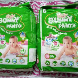 46+46 Newborn Diapers