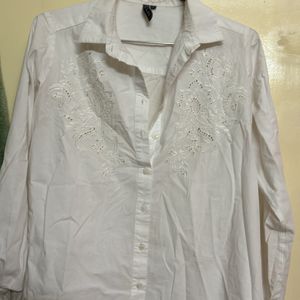 White Cotton Shirt