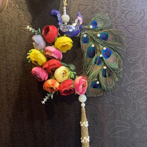 Handmade Peacock Wall Hanging