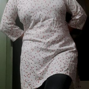 Red Polka Dots Kurti