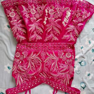 Pink Bridal Lehenga