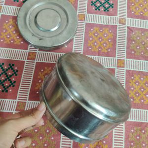 Steel Container With Lid