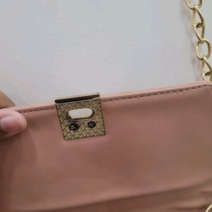 Peach Sling bag