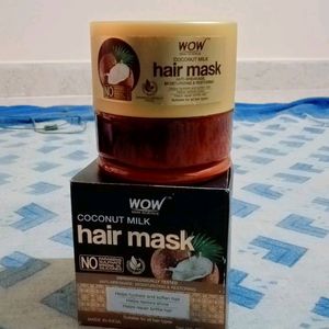 Wow Skin Care Coconut Hair Mask ( Helps Hydrate , Soften Hair)