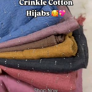 Crinkle Cotton Hijab