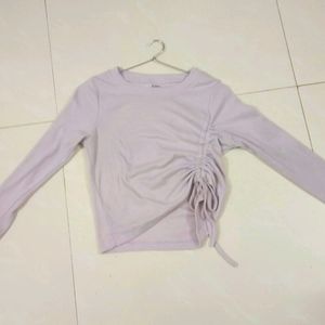 Lavender Crop Top