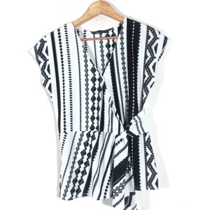 Jlack&White Printed Top(Women’s)