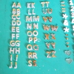 Resin Alphabet A To Z With Numbers