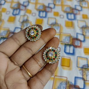 Motiyon Ki Mala and earrings