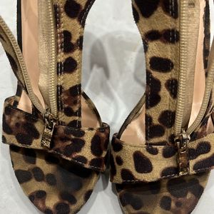 Animal Print Pencil Heel