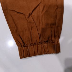 Korean Brown Joggers