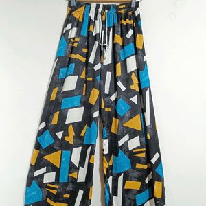 Multicolour Casual Pant (Women)