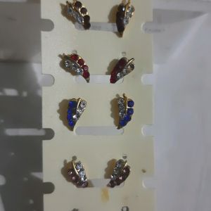 Leaf Earrings Combo (6 Pairs )