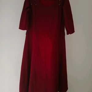 Red Dress 2XL to 3XL (Stretchable)