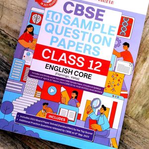 English Smaple Paper Book Class 12