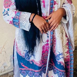 Pakistani Kurta Set With Duppata