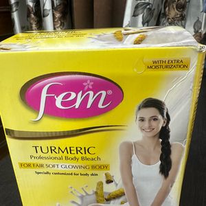 Brand New-Fem Turmeric Body Bleach